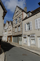 Fototapeta na wymiar Ruelle de la basse ville de Chartres (28)