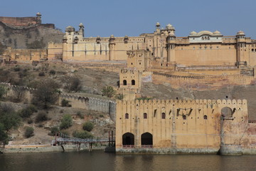 Amber Palace bei Jaipur in Indien