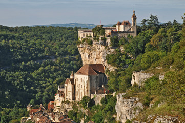 Fototapeta na wymiar il villaggio di Rocamadour - Francia