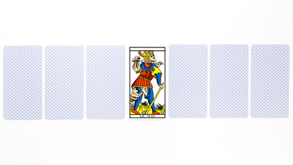 Tarot card matt draw