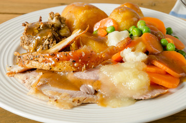 Roast Pork Dinner