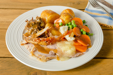 Roast Pork Dinner