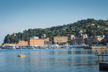 Obraz premium Santa Margherita Ligure Hafen Italien