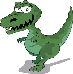 Fototapeta premium Tyranosaur cartoon