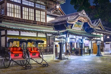 Gordijnen Dogo Onsen uit Matsuyama, Japan © SeanPavonePhoto