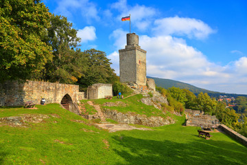 Burgruine Falkenstein nahe Königstein (2013)
