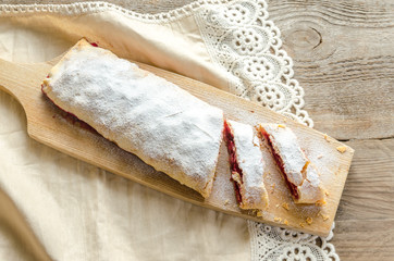 Cherry strudel