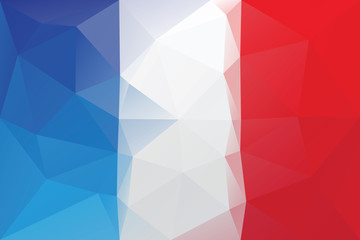 Fototapeta premium French flag