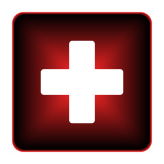 Obraz premium Medical cross icon