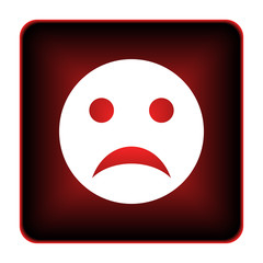 Sad smiley icon