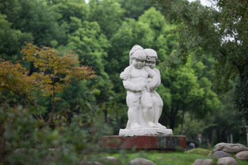 Fototapeta na wymiar Jiangyin Park