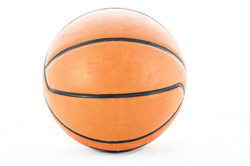 Fototapeta premium Basketball isolated on a white background