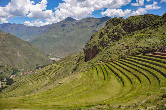 Pisac Incas ruins, Sacred Valley, Peru
