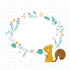 autumn greeting card