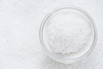 Grated Coconut Background