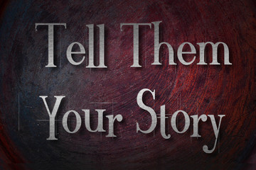 Fototapeta premium What is your story Concept