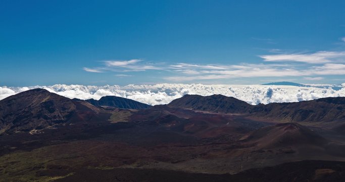 4K Timelapse of Haleakala Volcano, Hawaii