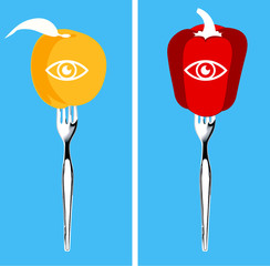 Foods for healthy eyes