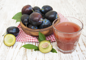 Plum juice