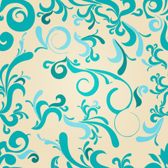 Seamless  floral background