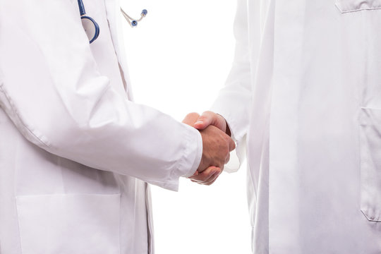 Ärzte geben sich die Hand