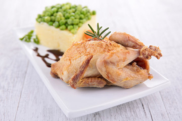 roast quail
