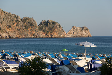 Alanya - the beach of Cleopatra .Turkey