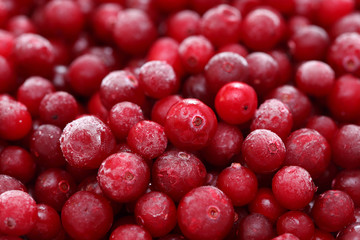 Frozen cranberry