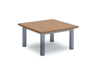 Fototapeta premium Coffee table on white