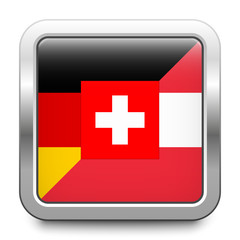 German-speaking Europe, D-A-CH countries – metallic button