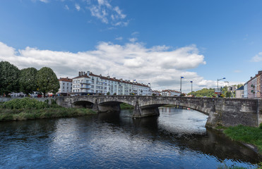 Fototapeta premium pont sur la Moselle