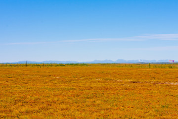 nature of the polar region in the autumn