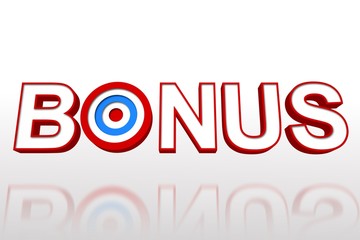 The word bonus with target