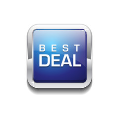 Best Deal Glossy Shiny Rounded Corner Vector Button
