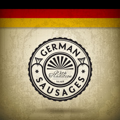 Obraz premium German Sausages