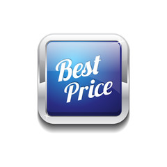 Best Price Glossy Shiny Rounded Corner Vector Button