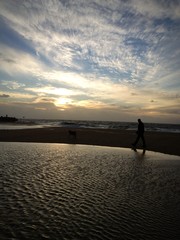 Fototapeta premium Strandspaziergang