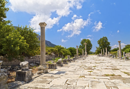 Ephesus or Efes Ancient Greco-Roman City, Turkey