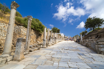 Ephesus or Efes Ancient Greco-Roman City, Turkey