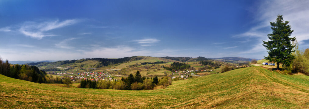 Fototapeta Szlak na Wielką Raczę, Zwardoń, Beskid Żywiecki