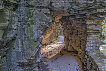 Sunrise Through The Tunnel