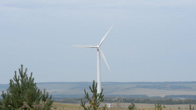 The wind turbine Russia  