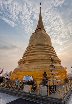 Golden Mount Temple (Wat Sakate), Bangkok, Thailand