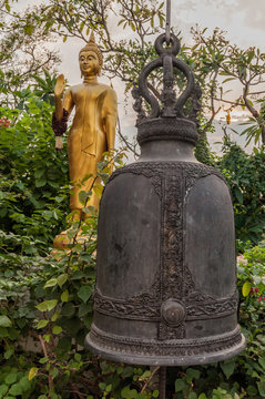 Bell from Golden Mount Temple (Wat Sakate), Bangkok, Thailand