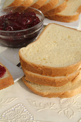 tranches de brioche
