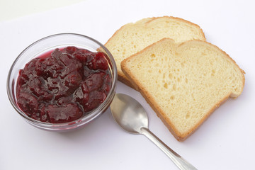 tranches de brioche