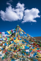 Buddhist Script Flag
