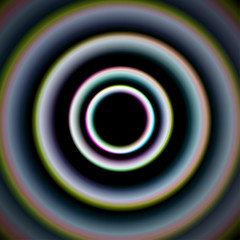 Shiny concentric circles