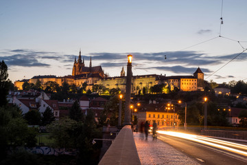 Fototapeta na wymiar St. Vitus Cathedral at Prag