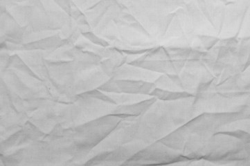 White wrinkled Burlap texture